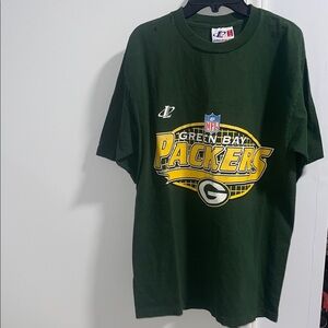 Vintage 1990s Logo Athletic Green Bay Packers Tshirt